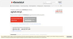 Desktop Screenshot of agmat.net.pl