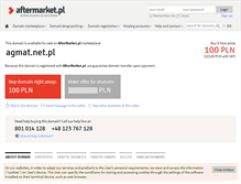 Tablet Screenshot of agmat.net.pl